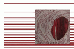 Thread 's haiku -60 X40 cm